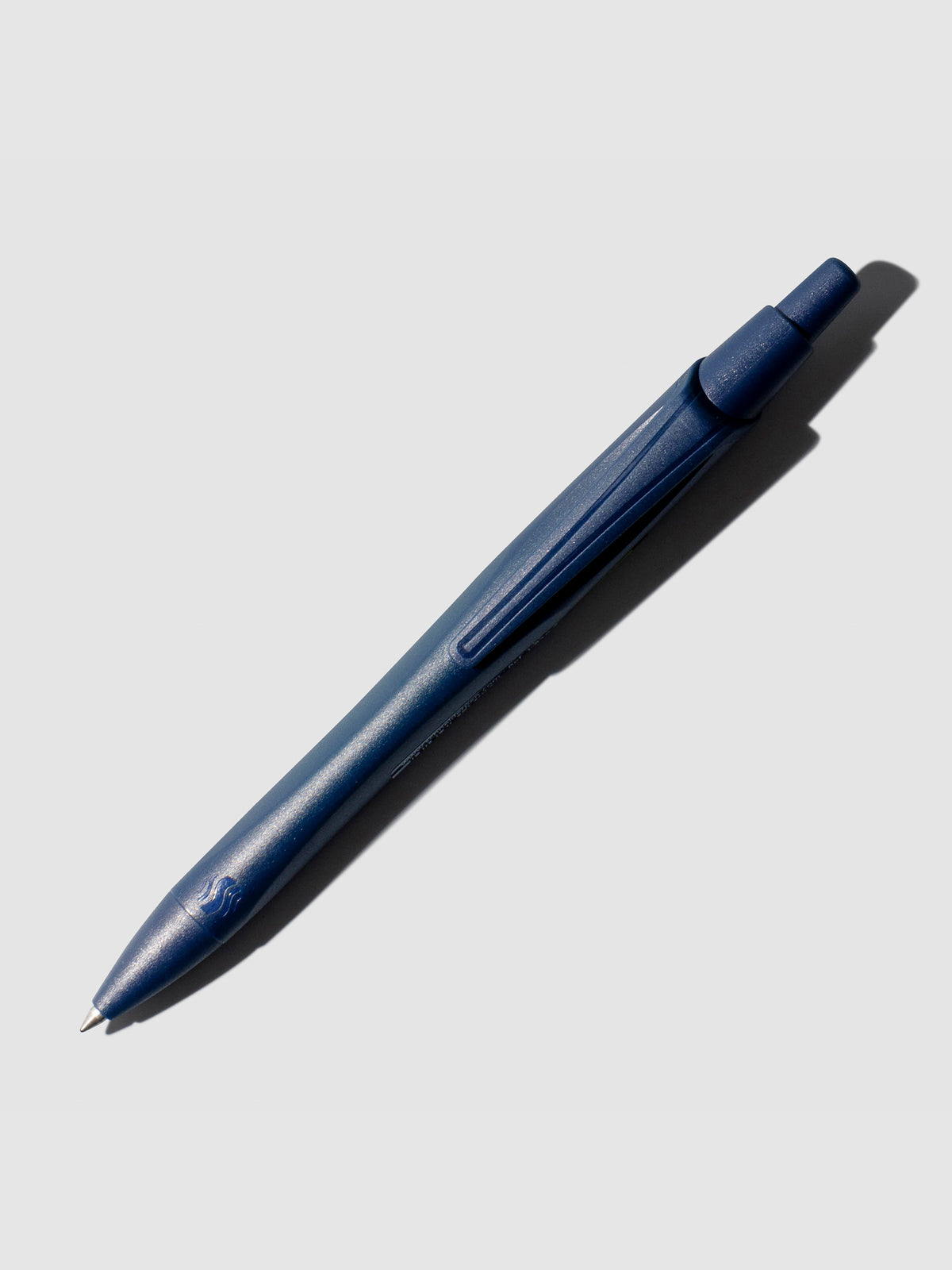 Schneider Reco Gel Pen, Cloth and Paper. Pen displayed on a neutral background.