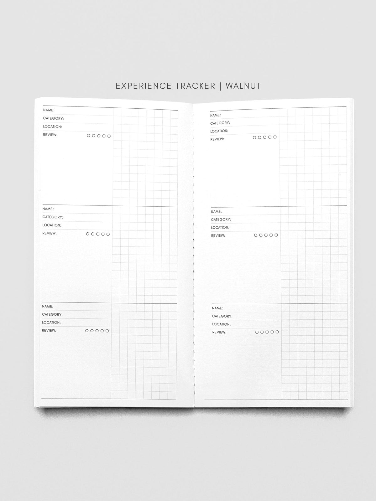 Experience Tracker | Walnut