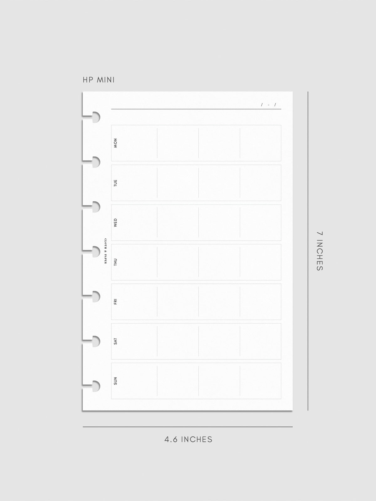 Digital mockup of insert in HP Mini.
