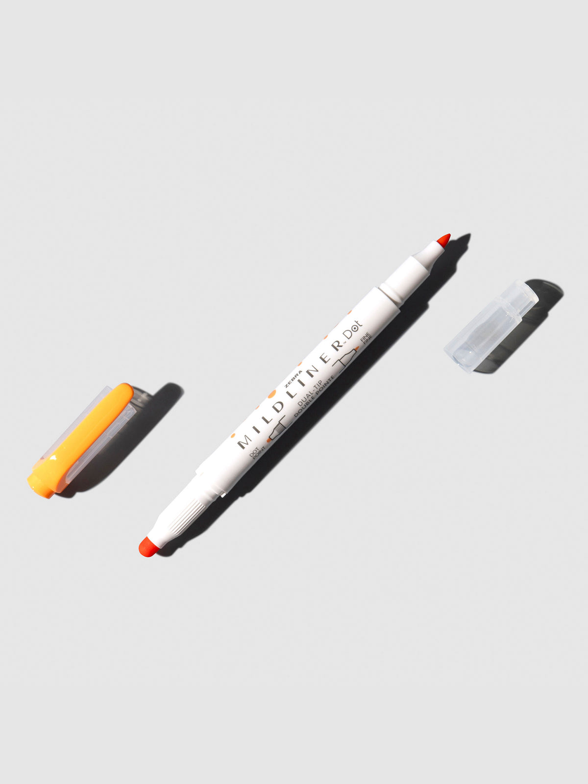 Mildliner highlighter displayed on a neutral background. Color shown is apricot.
