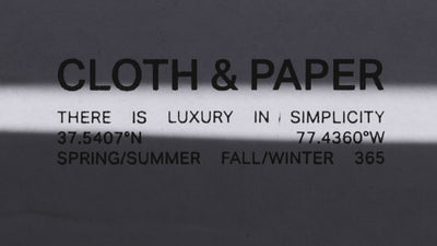 A short video introducing the Intention Box from Cloth and Paper.  The video explains some details of the Planning and Stationery subscription.